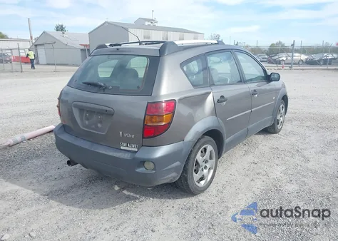 2003 Pontiac Vibe из США, поврежденный, VIN 5Y2SL62863Z483483